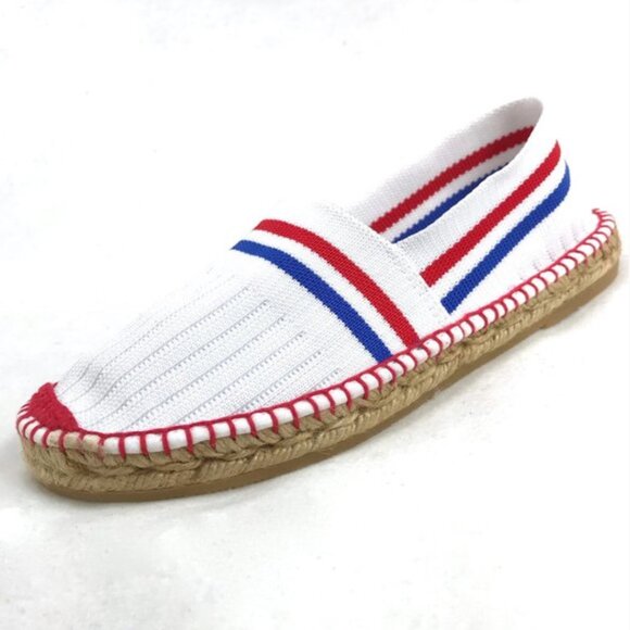 Free People Shoes - NWT FP Slip on stretchy canvas Espadrille /Loafers